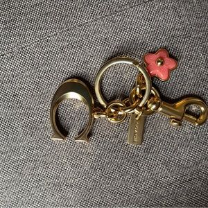 Coach purse charm/keychain